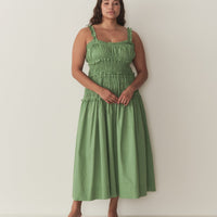 MARIANNE DRESS -- ENGLISH IVY