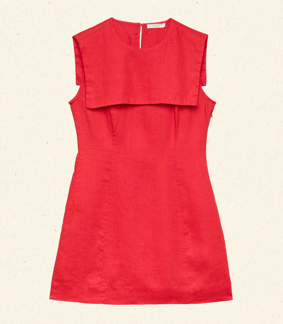 MONROE DRESS -- CARMINE