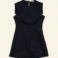 MONROE DRESS -- NAVY