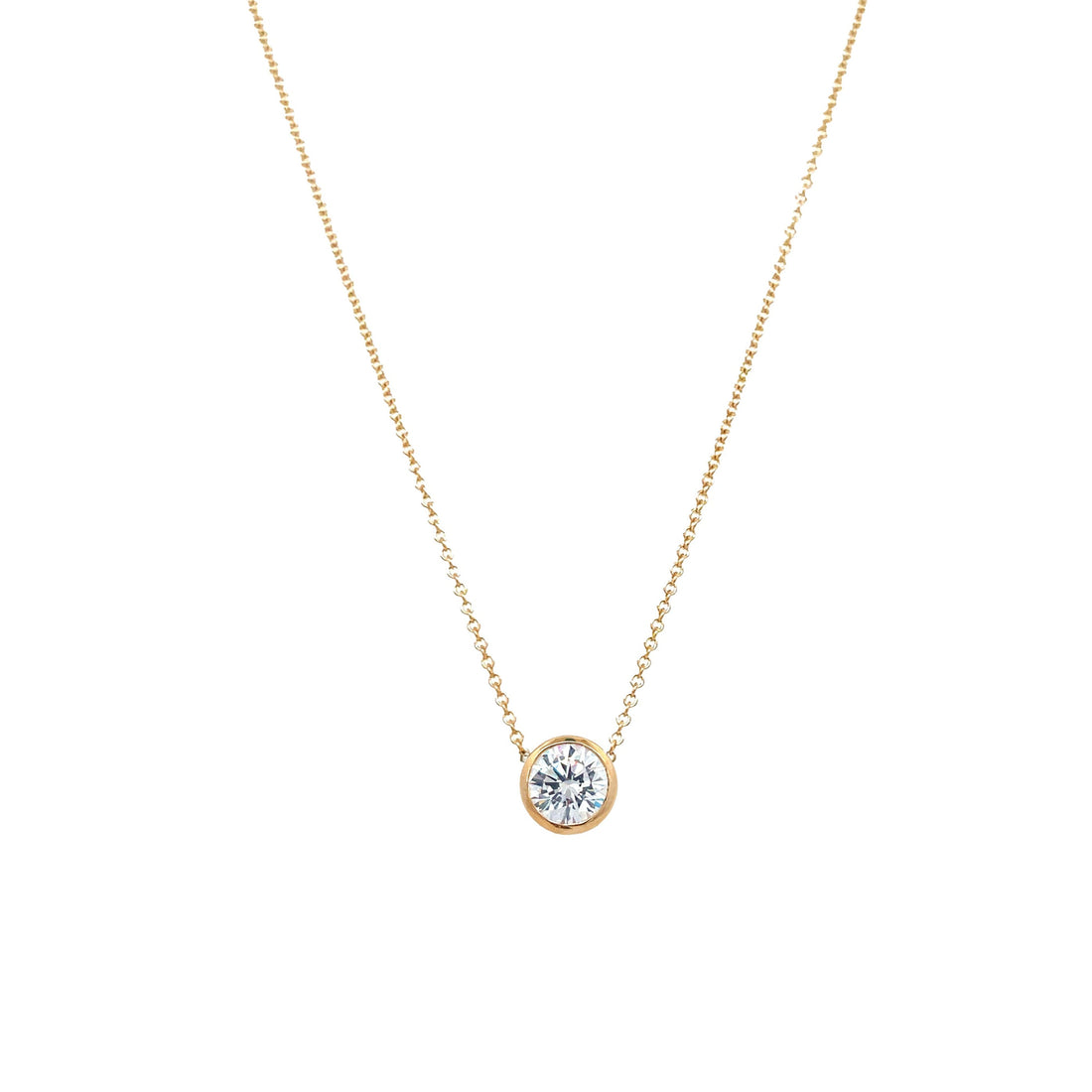 Small Solitaire Necklace