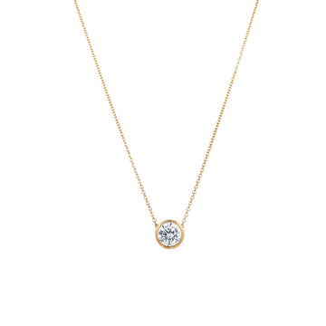 Small Solitaire Necklace