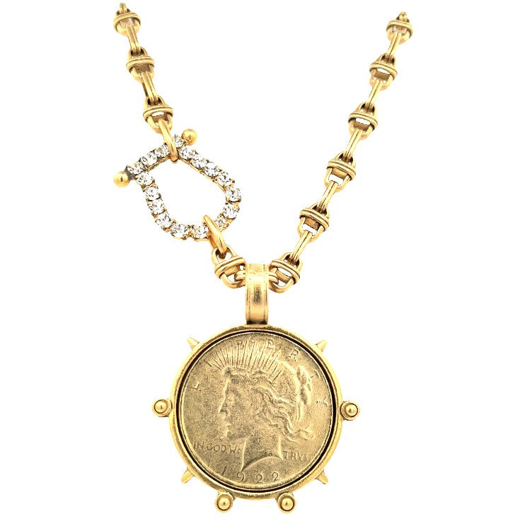 Coin Pendant Necklace