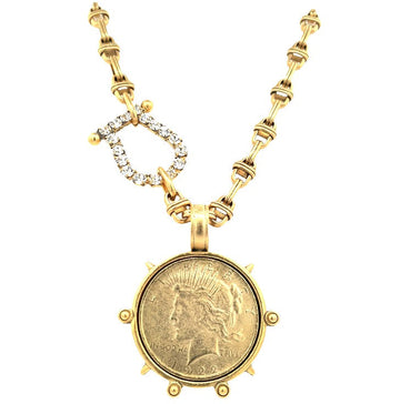 Coin Pendant Necklace