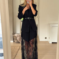 Black Angie Lace Skirt