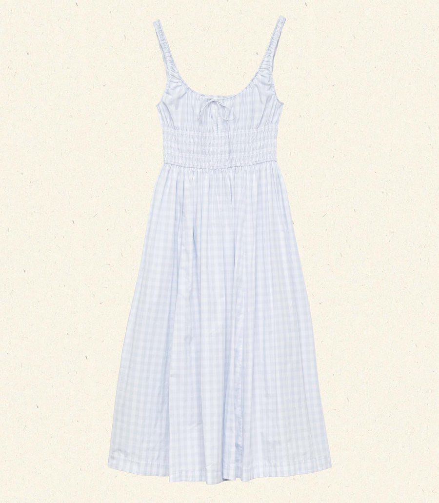 QUILLA DRESS -- MARJORIE GINGHAM