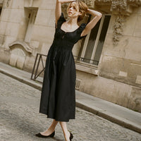 QUINN DRESS -- BLACK