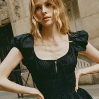 QUINN DRESS -- BLACK