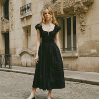 QUINN DRESS -- BLACK