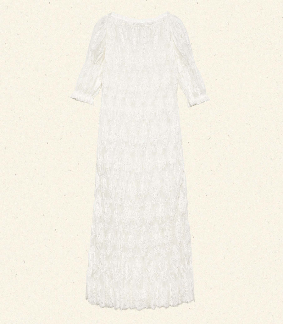 RAQUELLA DRESS -- SALT LACE