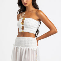 Remi Tube Top - White
