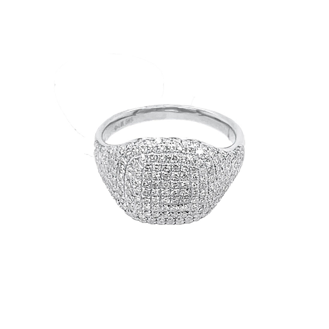 Diamond Pinky Ring