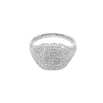 Diamond Pinky Ring