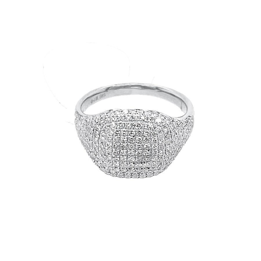 Diamond Pinky Ring