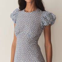 ROMINA DRESS -- CORNFLOWER HILLSIDE BLOOM
