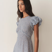 ROMINA DRESS -- CORNFLOWER HILLSIDE BLOOM
