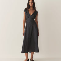 TAHLIA DRESS -- HEPBURN DOT