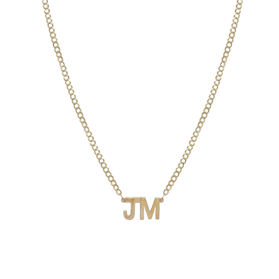 Initial Chain Necklace