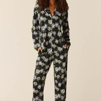 Winter Cloud Jersey PJ Set in Blossom