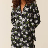 Winter Cloud Jersey PJ Set in Blossom