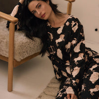 Shari Cloud Jersey PJ Set in Zodiac