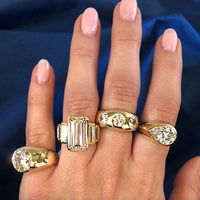 Round Gypsy Ring