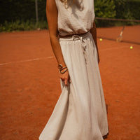 Beige Alyssa Skirt