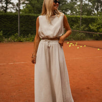 Beige Alyssa Skirt