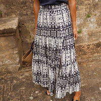 Blue Tie-Dye Gaelle Skirt
