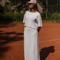 Grey Pauline Skirt