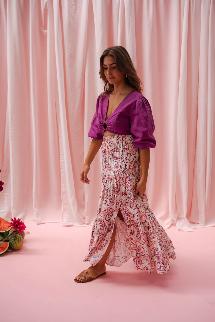 Patterned Sharon Skirt