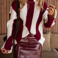 Burgundy Gavan Skirt