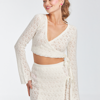 Kaia Ivory Knitted Top