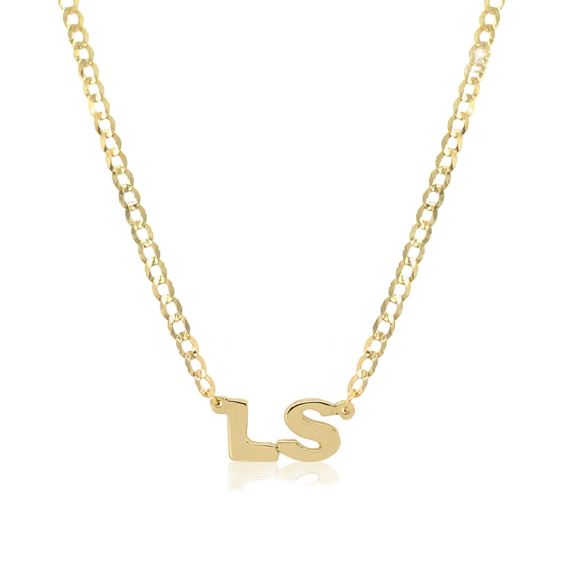 Initial Chain Necklace