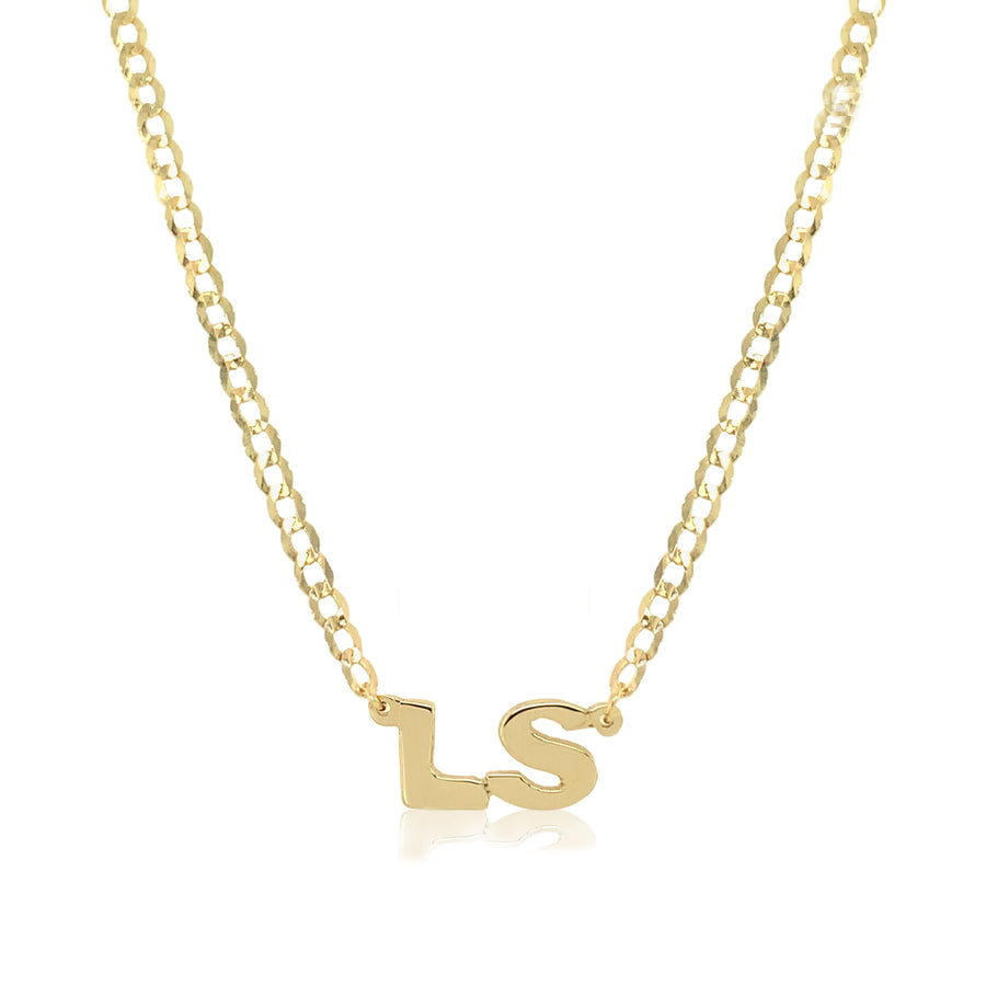 Initial Chain Necklace